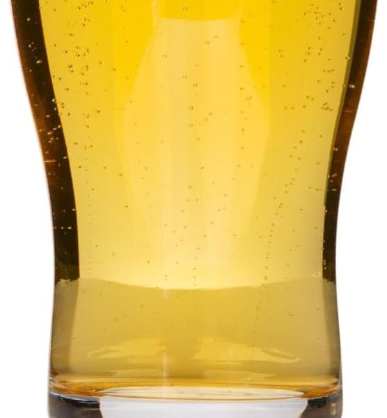 Large Beer Glasses Set of 4, 20 Oz Classic British Craft Beer Glass - 100% Safe Lead-Free Glass, Durable Father  Beer Drinking Glass Cups Pub Glassware Great Dad Gifts