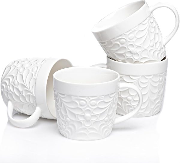 16 oz Drinking Cup Set (4 pieces) - Ceramic Mugs
