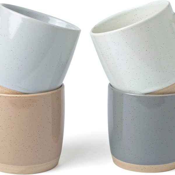 12 oz Mug Set, Drinking Cups with Handles