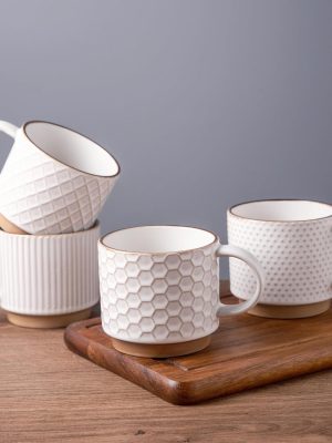 12 oz Drinking Cup, Off-White