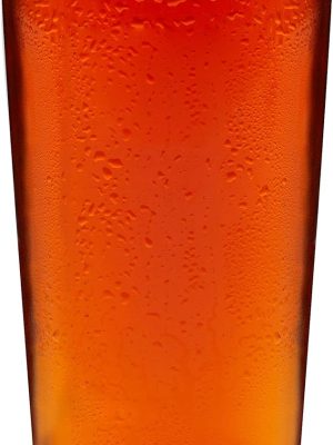 Craft Pub Glasses Set, Elegant, Curvy Style Beer Glasses Set of 4, Dishwasher Safe Beer Glasses for Light Beers and Stouts